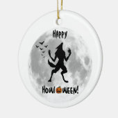 Happy Howl-o-ween Werewolf Ornament (Links)