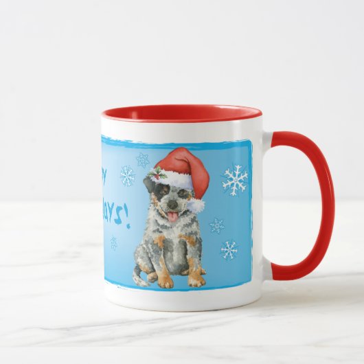 Happy Howliday ACD Tasse (Rechts)