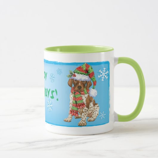 Happy Howliday APS Tasse (Rechts)
