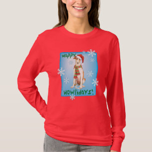Happy Howliday Borzoi T-Shirt