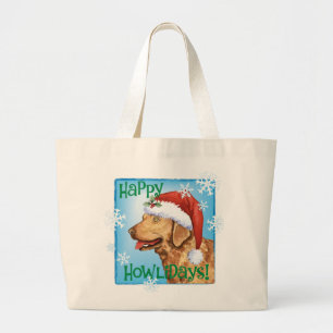 Happy Howliday Chessie Jumbo Stoffbeutel