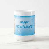 Happy Howliday Chow Chow Kaffeetasse (Mittel)