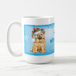 Happy Howliday Chow Chow Kaffeetasse
