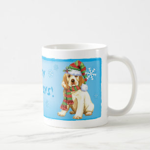 Happy Howliday Clumber Spaniel Kaffeetasse