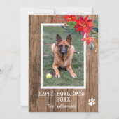 Happy Howliday Dog Foto (Vorderseite)