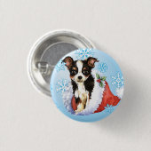 Happy Howliday Long Coat Chihuahua Button (Vorne & Hinten)