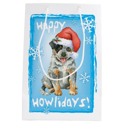 Happy Howlidays ACD Mittlere Geschenktüte (Rückseite)