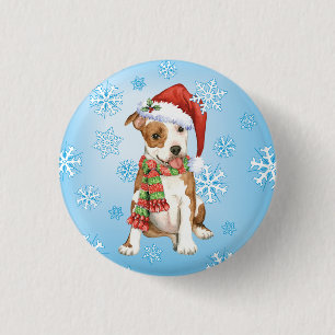 Happy Howlidays Am Staff Button