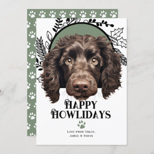 Happy Howlidays American Water Spaniel Weihnachten