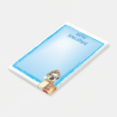 Happy Howlidays Anatolian Shepherd Post-it Notes Klebezettel (angewinkelt)