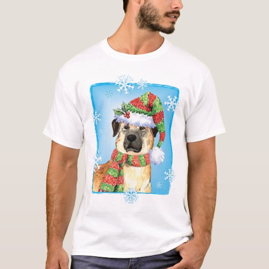 Happy Howlidays Anatolian Shepherd T - Shirt (Vorderseite)