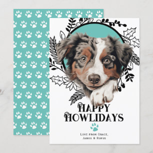 Happy Howlidays Australian Cattle Dog Weihnachten