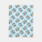 Happy Howlidays Australian Terrier Fleece Blanket (Vorderseite)