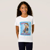 Happy Howlidays Australian Terrier T - Shirt (Vorne ganz)