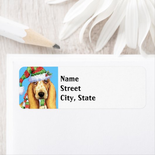 Happy Howlidays Basset (Insitu)