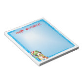 Happy Howlidays Beagle Notizblock (angewinkelt)