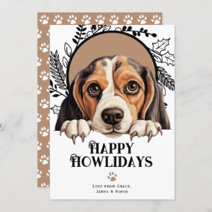 Happy Howlidays Beagle Weihnachten