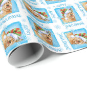 Happy Howlidays Berger Picard Geschenkpapier (Rolleneckpunkt)