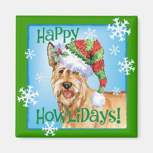 Happy Howlidays Berger Picard Magnet (Vorne)