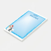 Happy Howlidays Biewer Terrier Post-it Notes Post-it Klebezettel (angewinkelt)