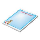 Happy Howlidays Border Terrier Notizblock (Rotiert)