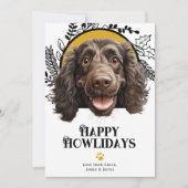 Happy Howlidays Boykin Spaniel Weihnachten (Vorderseite)