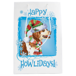 Happy Howlidays Brittany Mittlere Geschenktüte