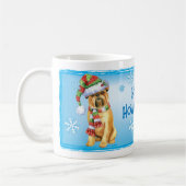 Happy Howlidays Brussels Griffon Coffee Tasse (Links)