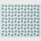 Happy Howlidays Bullmastiff Geschenkpapier (Flach)