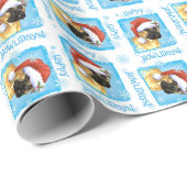 Happy Howlidays Bullmastiff Geschenkpapier (Rolleneckpunkt)