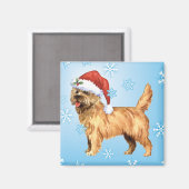 Happy Howlidays Cairn Terrier Magnet (Vorderseite/Rückseite)