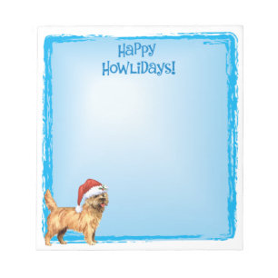 Happy Howlidays Cairn Terrier Notizblock