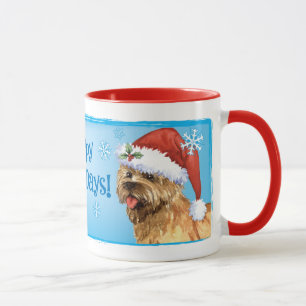 Happy Howlidays Cairn Terrier Tasse