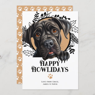 Happy Howlidays Cane Corso Dog Weihnachten