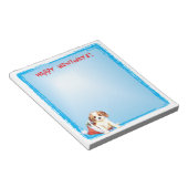 Happy Howlidays Cavalier Notizblock (angewinkelt)