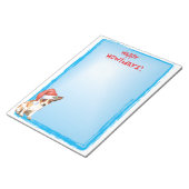 Happy Howlidays Chihuahua Notizblock (angewinkelt)