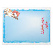 Happy Howlidays Chihuahua Notizblock (Vorderseite)