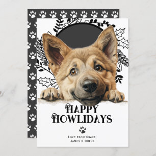 Happy Howlidays Chinook Dog Weihnachten