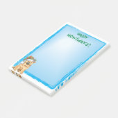 Happy Howlidays Chow Chow Post-it Klebezettel (angewinkelt)