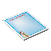 Happy Howlidays Cocker Spaniel Notizblock (angewinkelt)