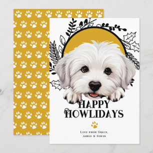 Happy Howlidays Coton De Tulear Dog Weihnachten
