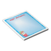 Happy Howlidays Coton Notizblock (angewinkelt)