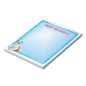 Happy Howlidays Dalmatiner Notizblock (Rotiert)