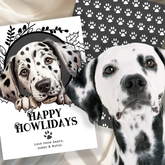 Happy Howlidays Dalmatiner Weihnachten
