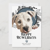 Happy Howlidays Dogo Argentino Dog Weihnachten (Vorderseite)