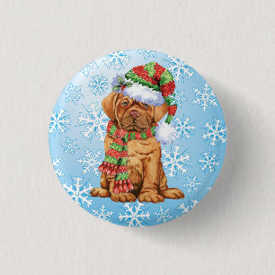 Happy Howlidays Dogue Button