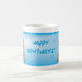 Happy Howlidays Dogue Kaffeetasse (Mittel)