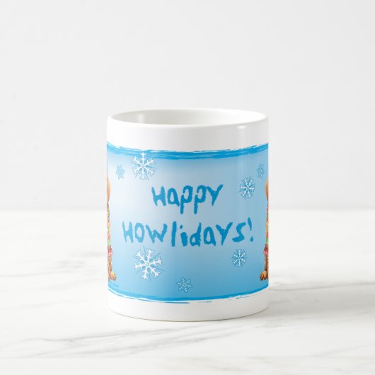 Happy Howlidays Dogue Kaffeetasse (Mittel)