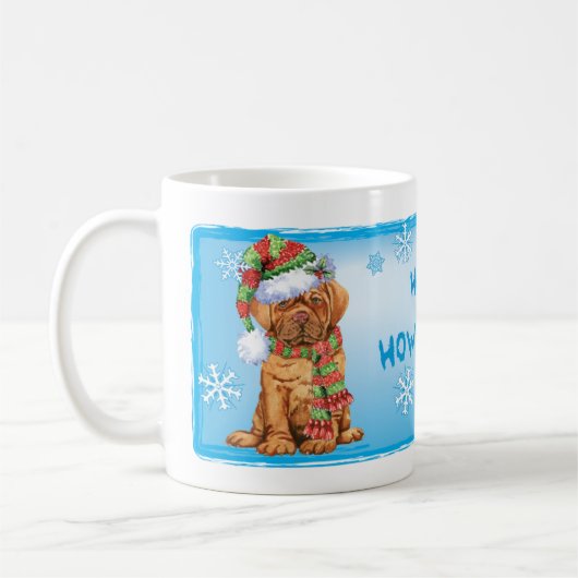 Happy Howlidays Dogue Kaffeetasse (Links)