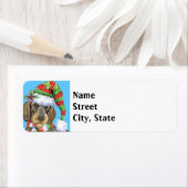 Happy Howlidays Drahthaar Dackel (Insitu)